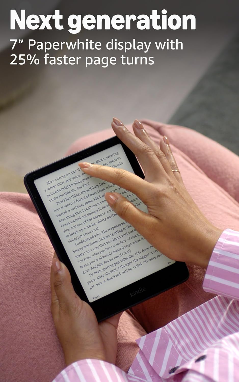Kindle Paperwhite Signature 32 GB - Alternate angle