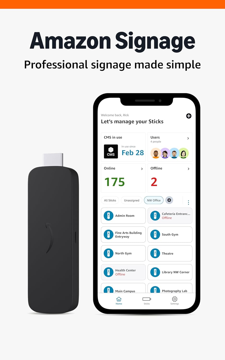 Signage Stick 4K Media Player