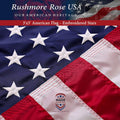 American Flag 3x5 Ft Heavy Duty Outdoor, Made in USA