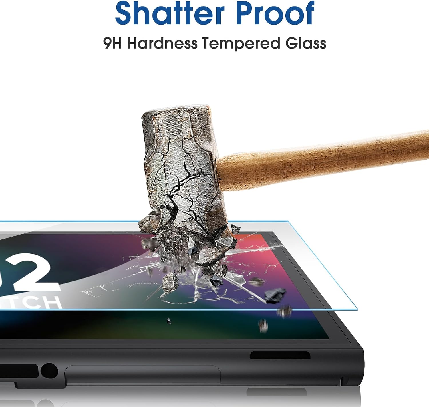 amFilm OneTouch Screen Protector for Switch 2 - In use