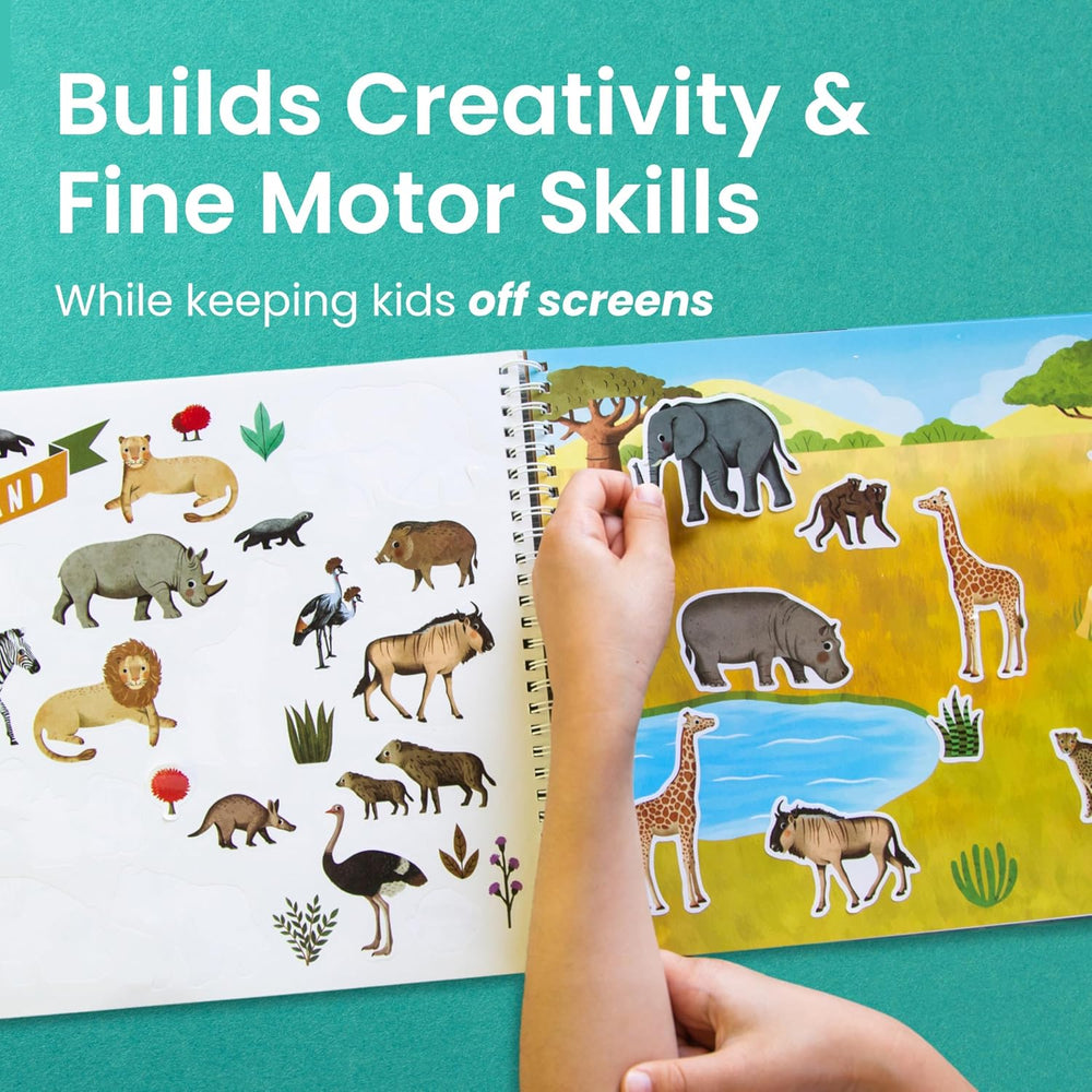 Kids Sticker Book 500+ Stickers by Cupkin - Close-up