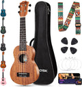 AODSK Soprano Ukulele for Beginners, 21 Inch