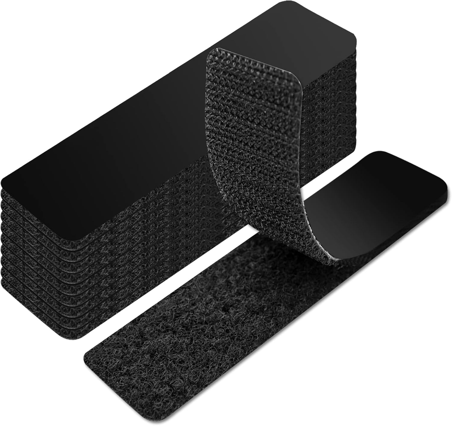 Art3d 16-Pack Hook and Loop Adhesive Strips