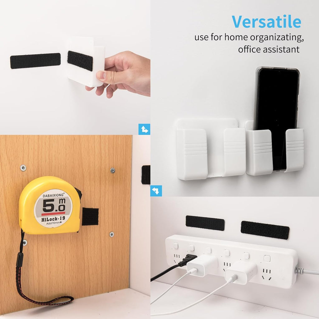 Art3d 16-Pack Hook and Loop Adhesive Strips - Close-up