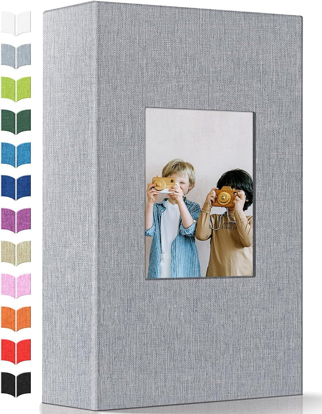 Artfeel 4x6 Linen Photo Album, 300 Pockets