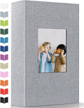 Artfeel 4x6 Linen Photo Album, 300 Pockets