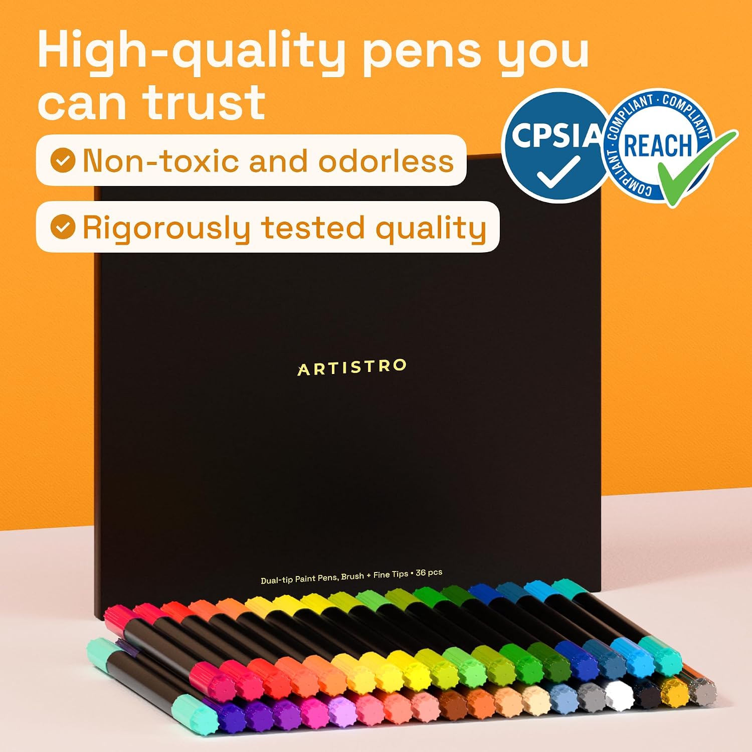 Artistro 36-Pack Acrylic Paint Markers - Additional view