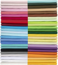 Aubliss 50-Pack Precut Cotton Fabric Squares