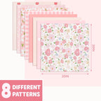 Aubliss 8-Pack Fat Quarter Fabric Bundles - Detail view