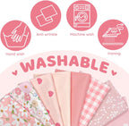 Aubliss 8-Pack Fat Quarter Fabric Bundles - Close-up