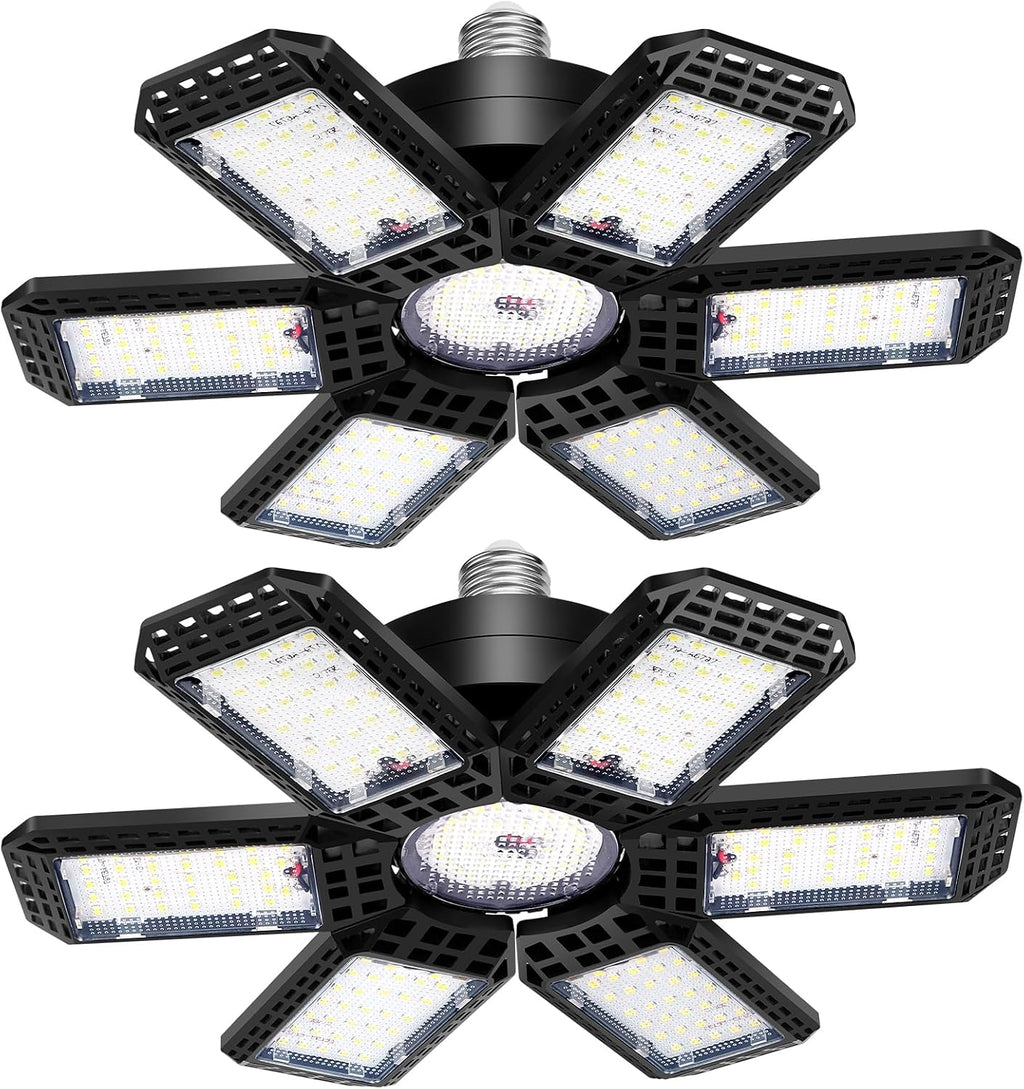 Audles 2-Pack LED Garage Shop Lights