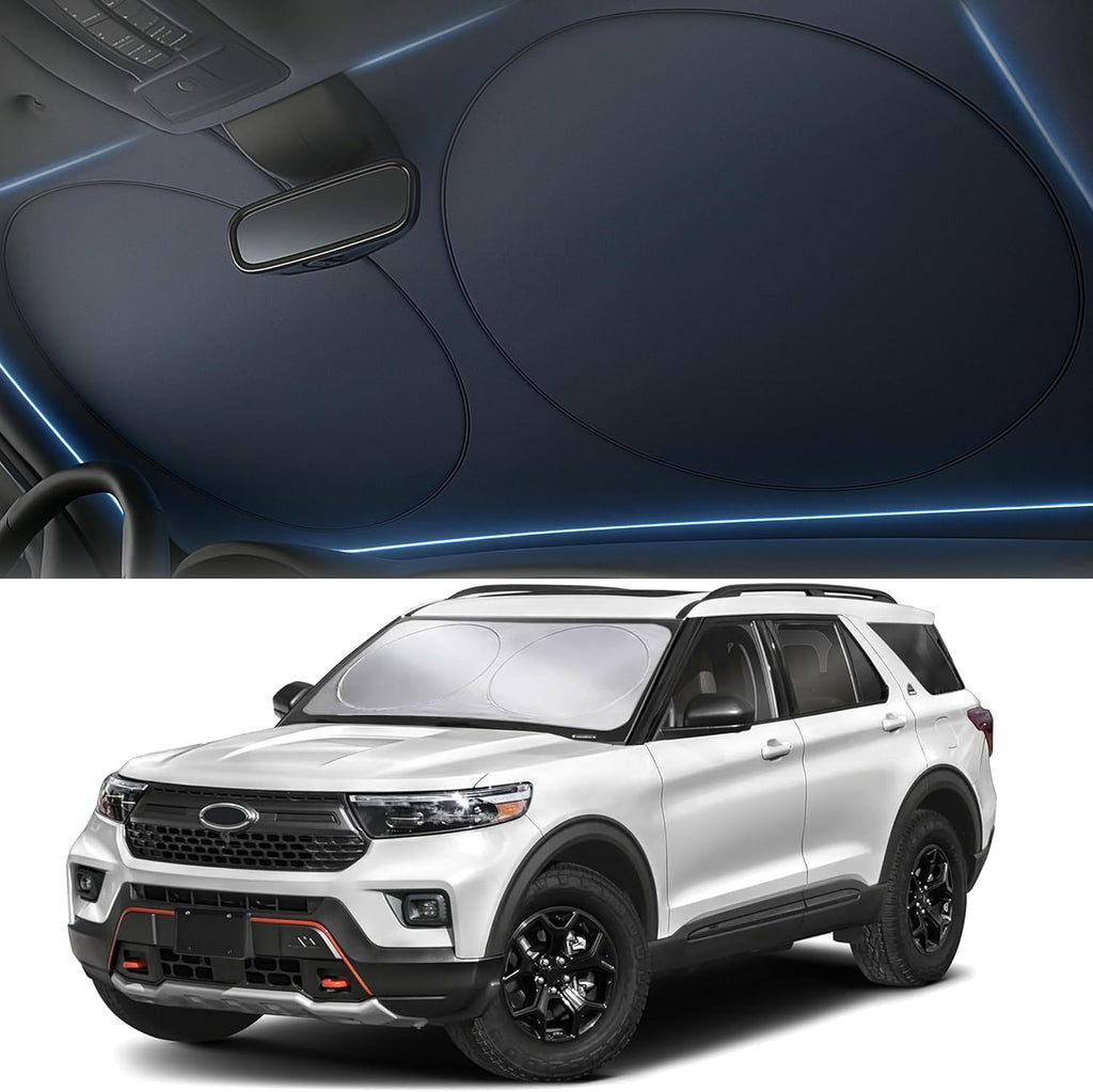 Autovir Foldable Windshield Sun Shade
