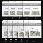 Beadsland Flat Back Rhinestones SS20 1440pcs - In use
