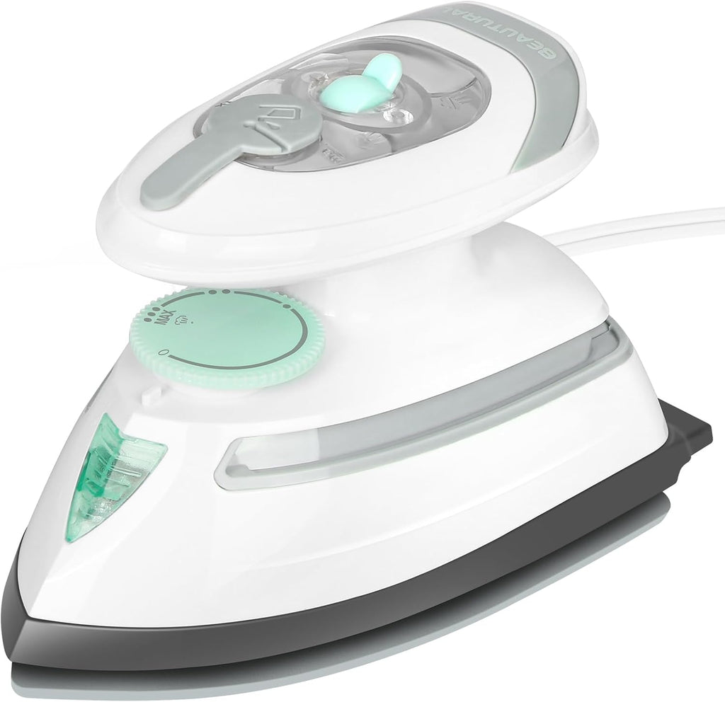 Beautural Mini Travel Steam Iron, Dual Voltage