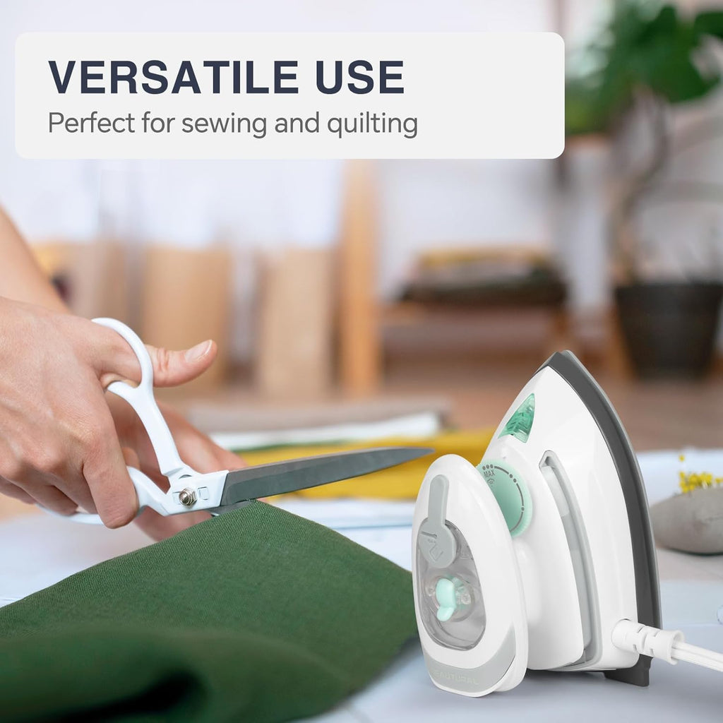 Beautural Mini Travel Steam Iron, Dual Voltage - Size reference
