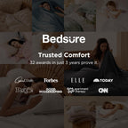 Bedsure Queen 4-Piece Microfiber Sheet Set - In use