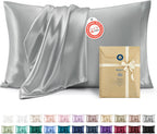 Bedsure Satin Pillowcase Set of 2, Queen
