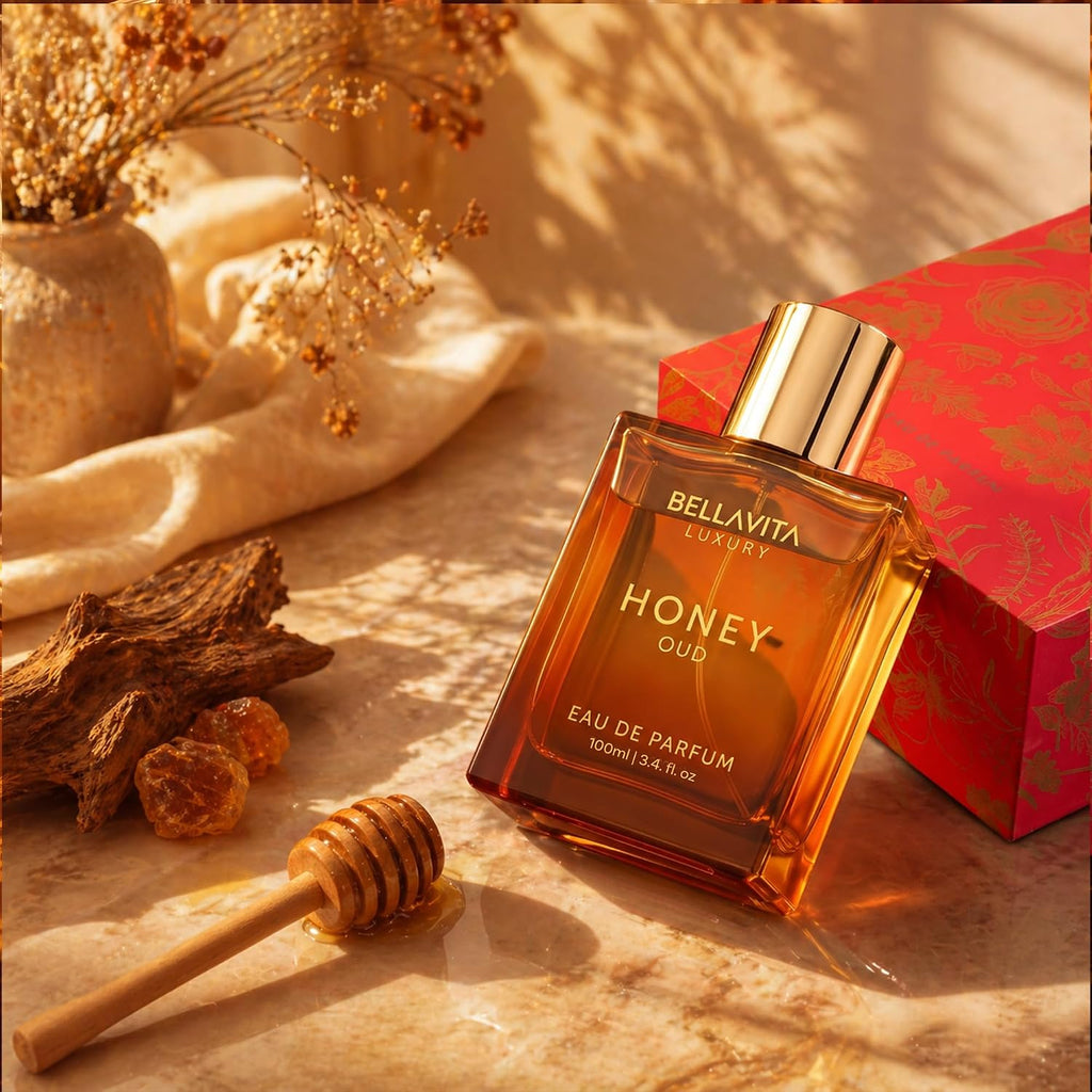 Bellavita Honey Oud Eau de Parfum, 100ml - Feature highlight