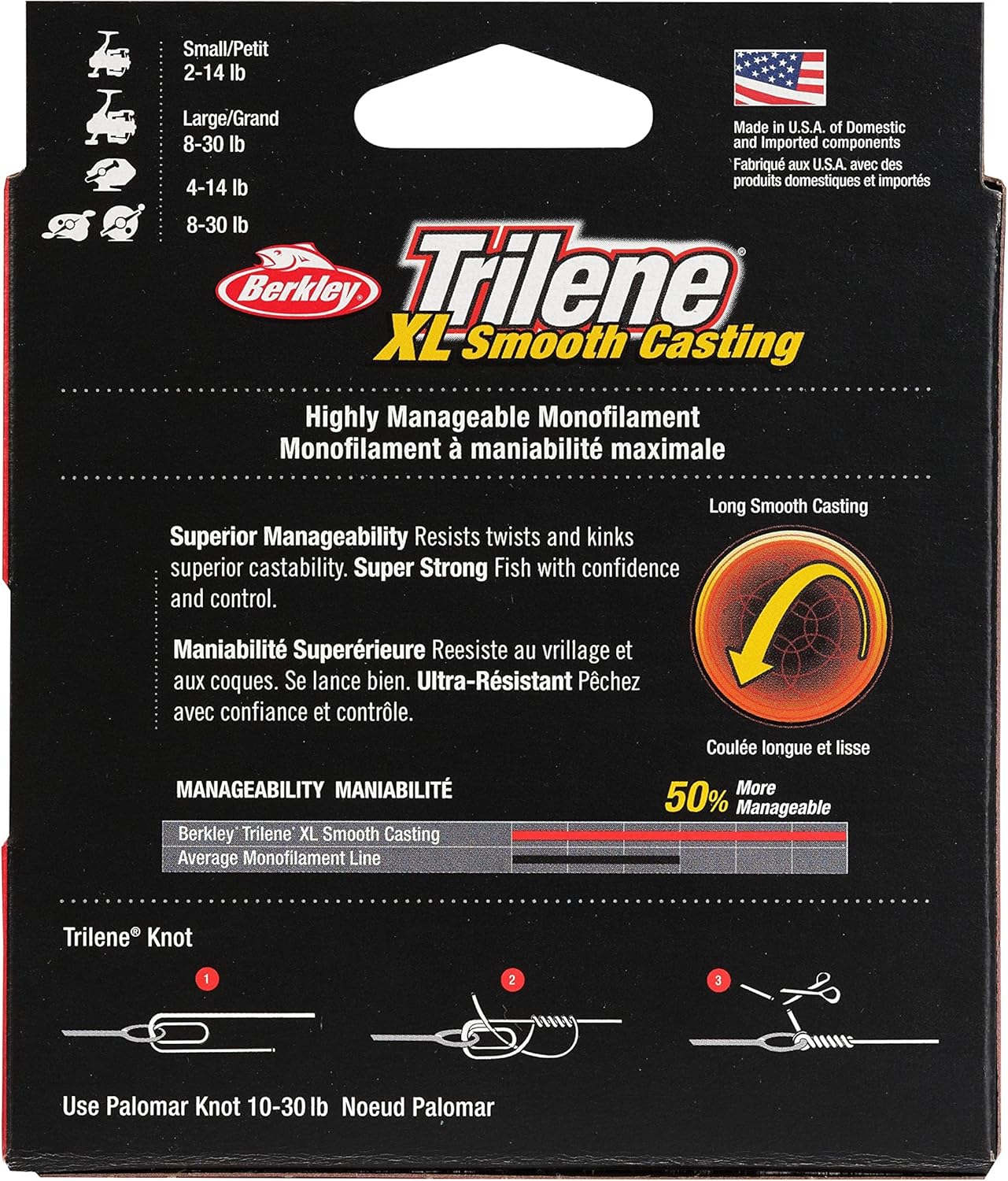 Berkley Trilene XL Monofilament Fishing Line - In use