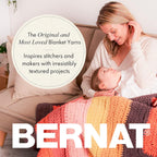 Bernat Baby Blanket BB White Yarn, 10.5 oz - Packaging