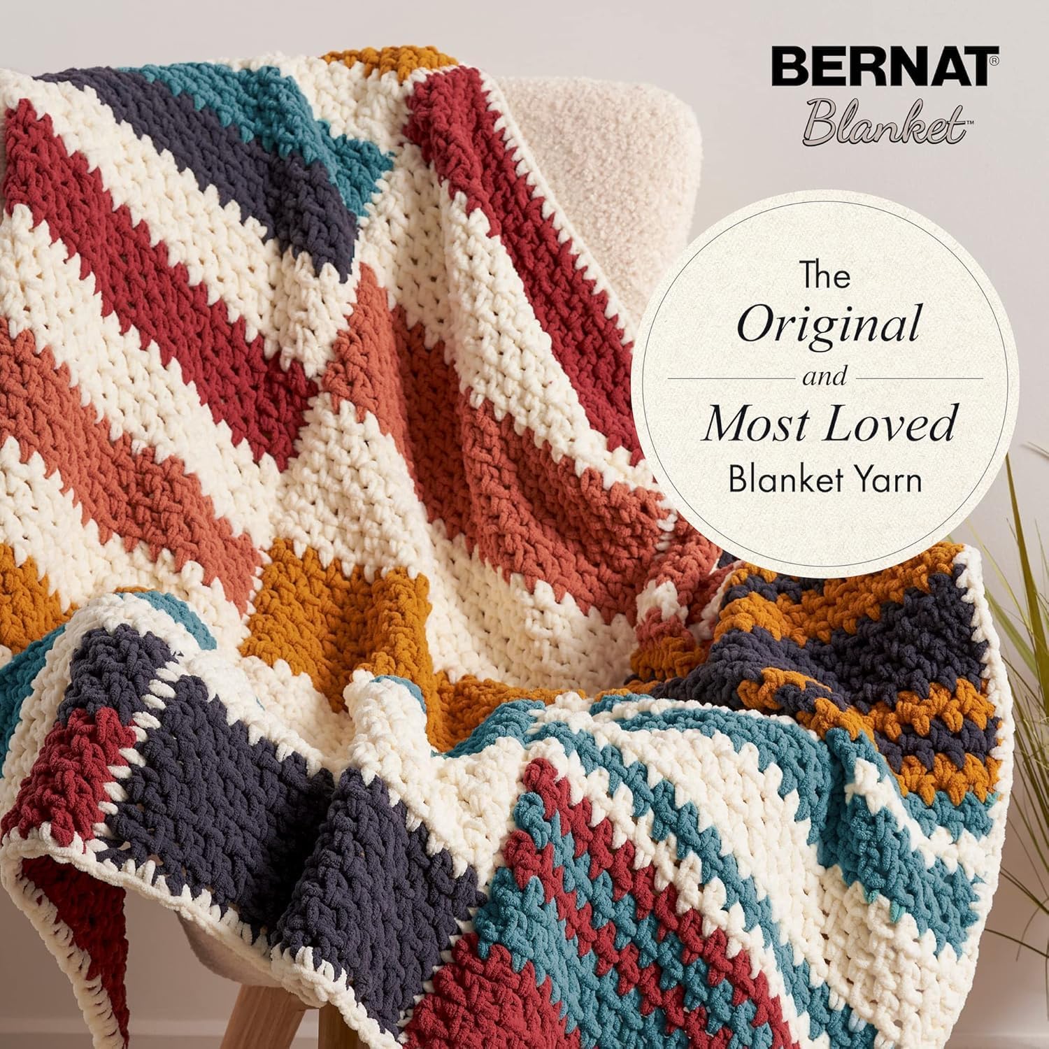 Bernat Blanket Super Bulky Yarn, 2-Pack - Alternate angle