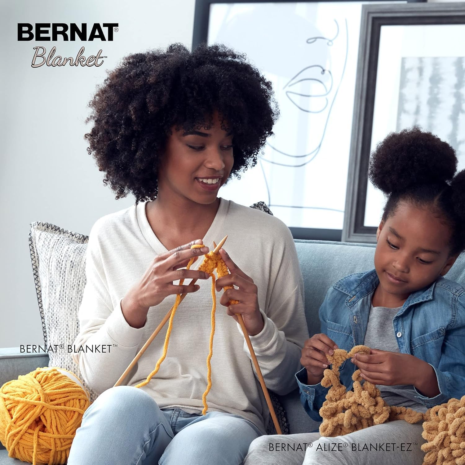 Bernat Blanket Super Bulky Yarn, 2-Pack - Additional view