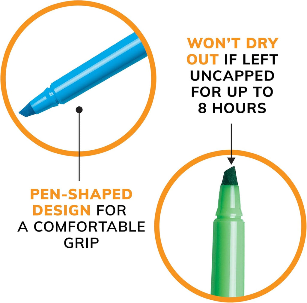 BIC Brite Liner Highlighters, Chisel Tip 5-Count - Additional view