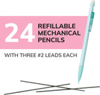 BIC Xtra-Smooth Pastel Mechanical Pencils, 24-Count - Detail view