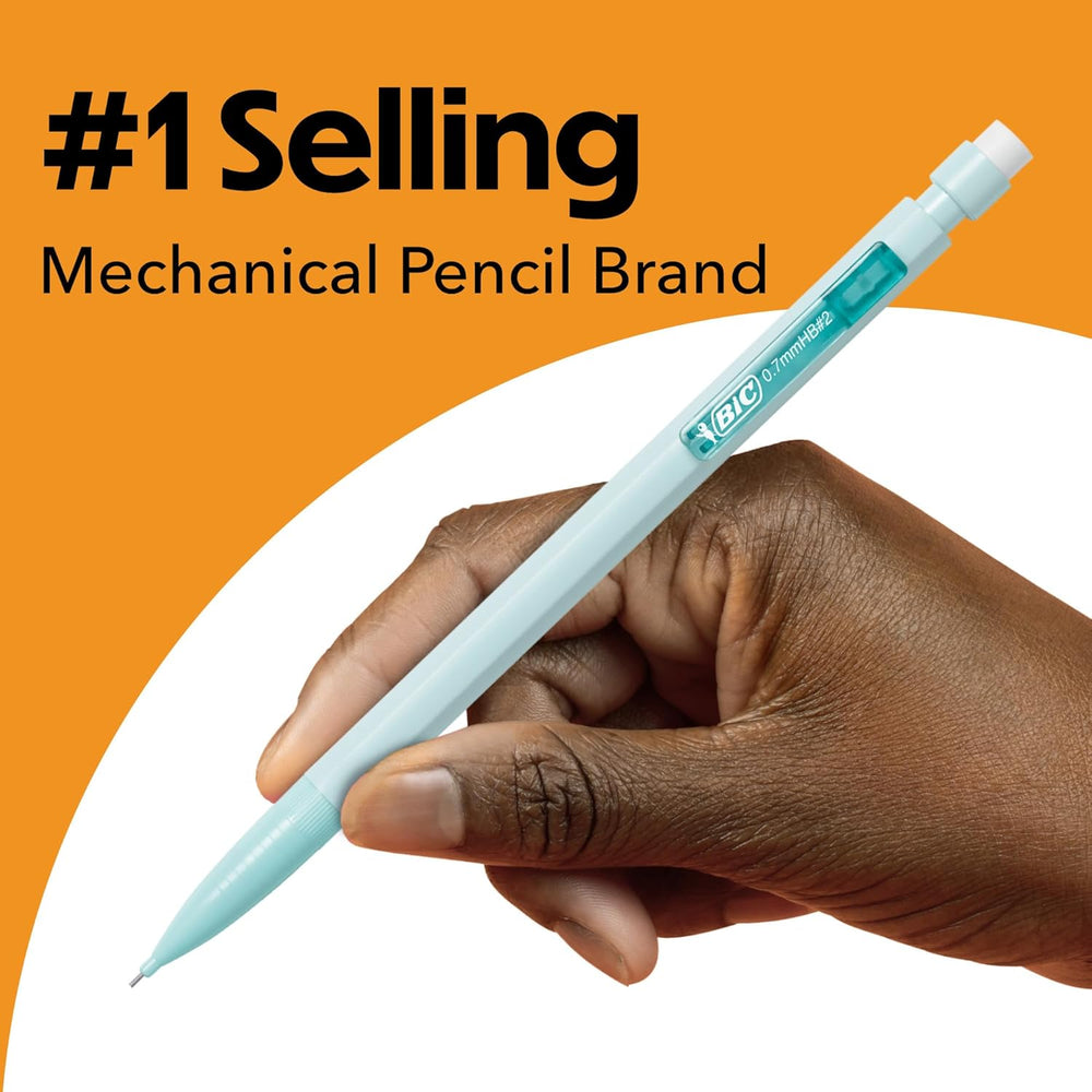 BIC Xtra-Smooth Pastel Mechanical Pencils, 40-Count - Close-up
