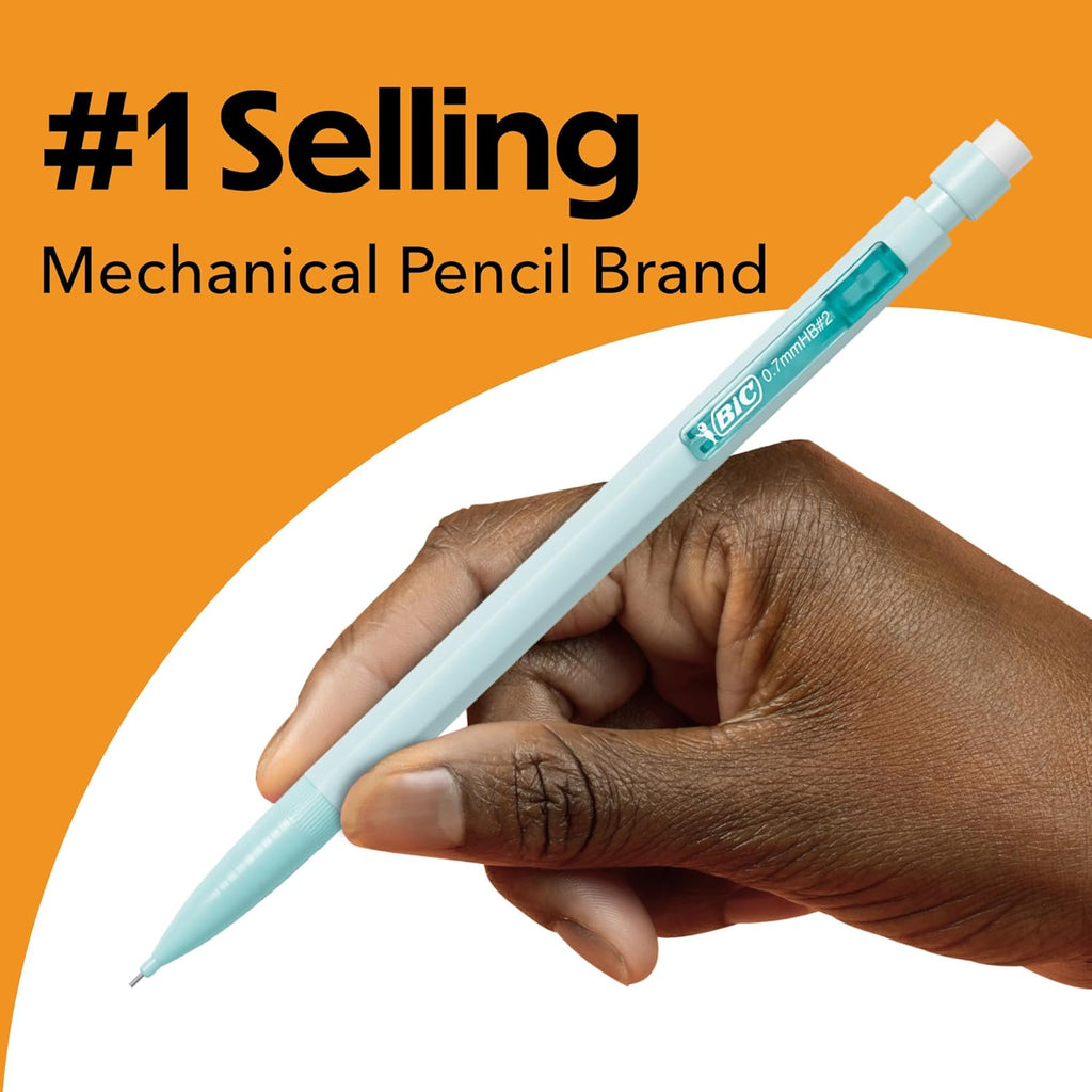 BIC Xtra-Smooth Pastel Mechanical Pencils, 40-Count - Close-up