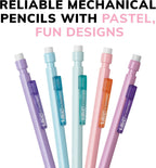 BIC Xtra-Smooth Pastel Mechanical Pencils, 24-Count - Size reference