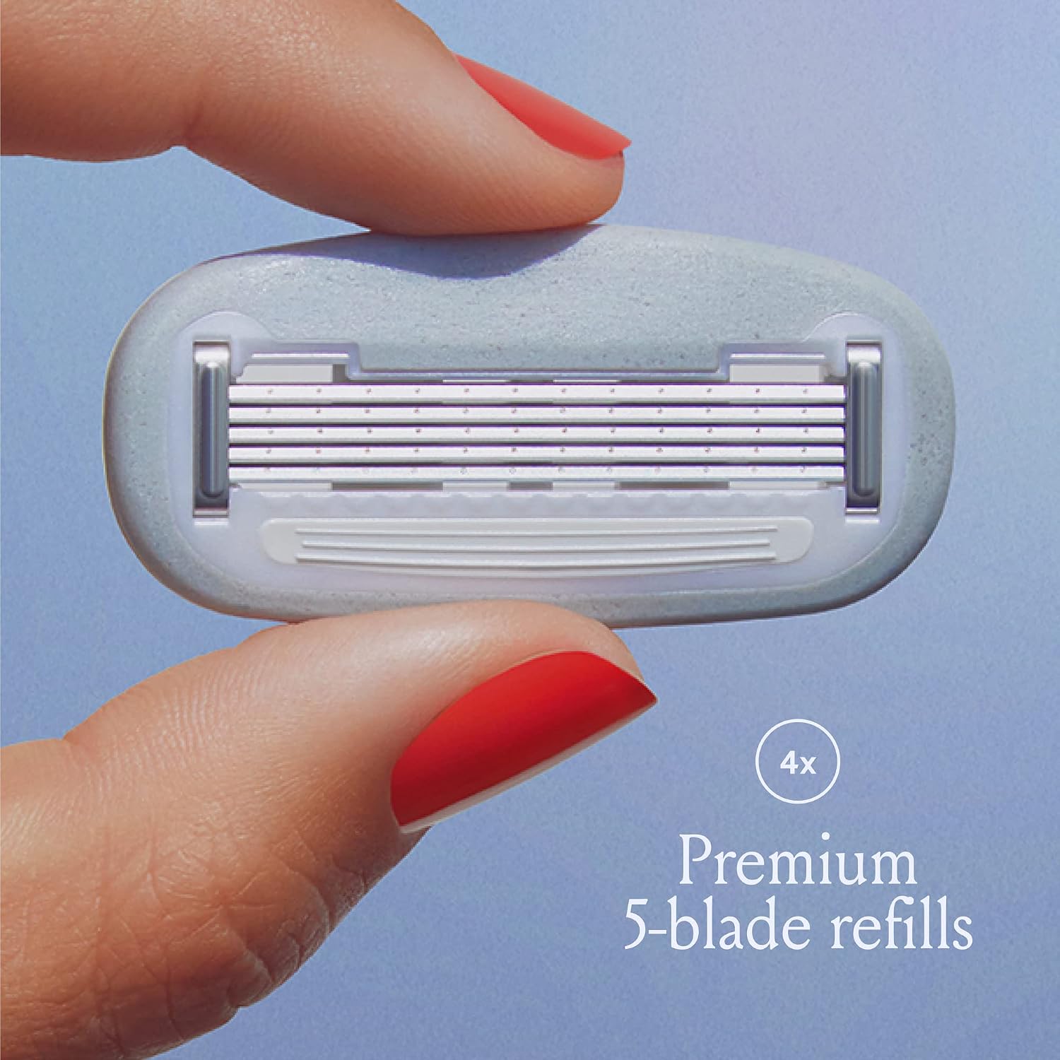Billie Women's Razor Refill Blades, 4 Count - Detail view