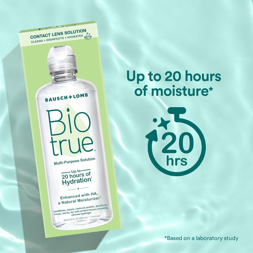 Biotrue Multi-Purpose Contact Solution, 10 Fl Oz x2 - Alternate angle