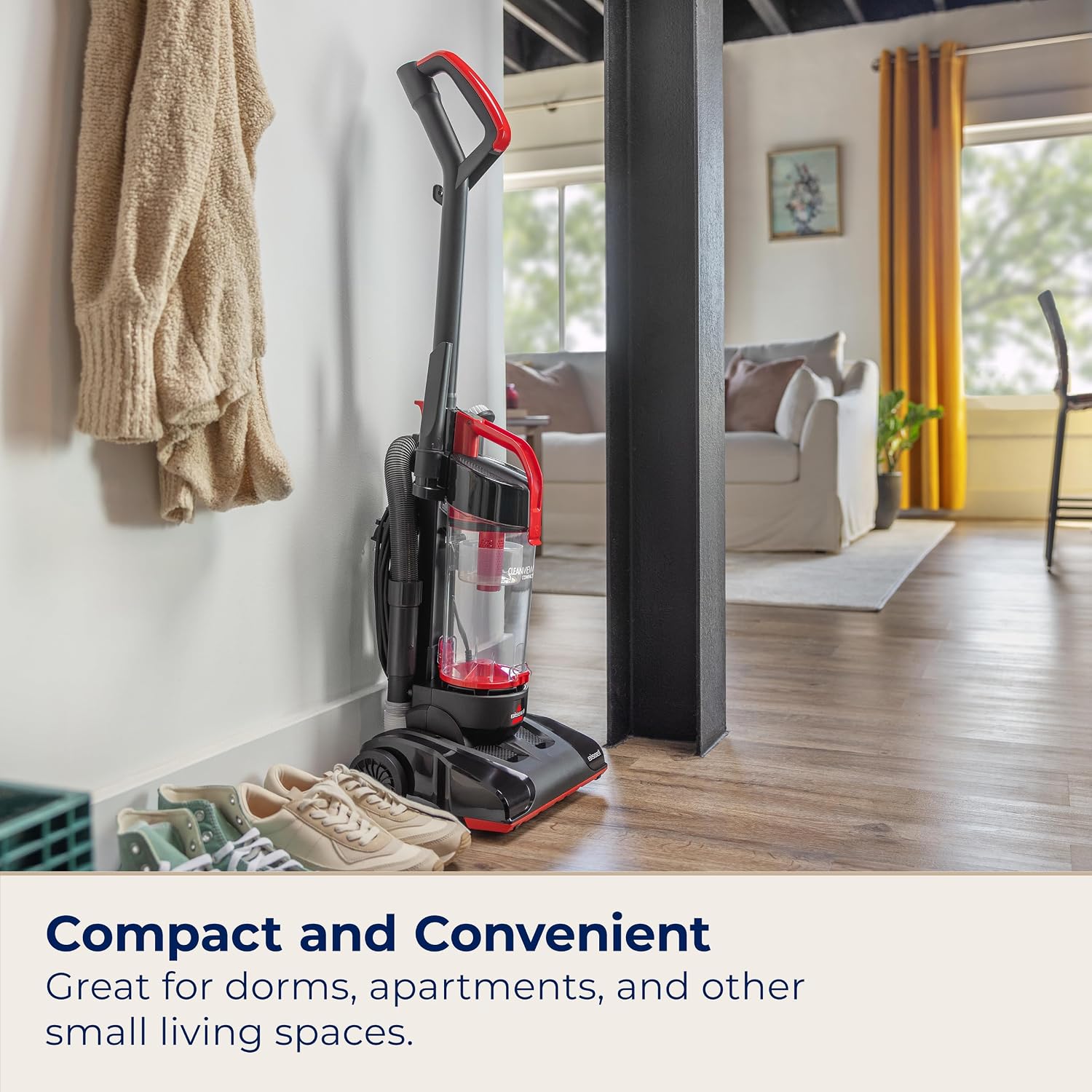 Bissell CleanView Compact Vacuum, Model 3508 - Size reference