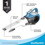 Black+Decker Dustbuster AdvancedClean Vacuum - Size reference