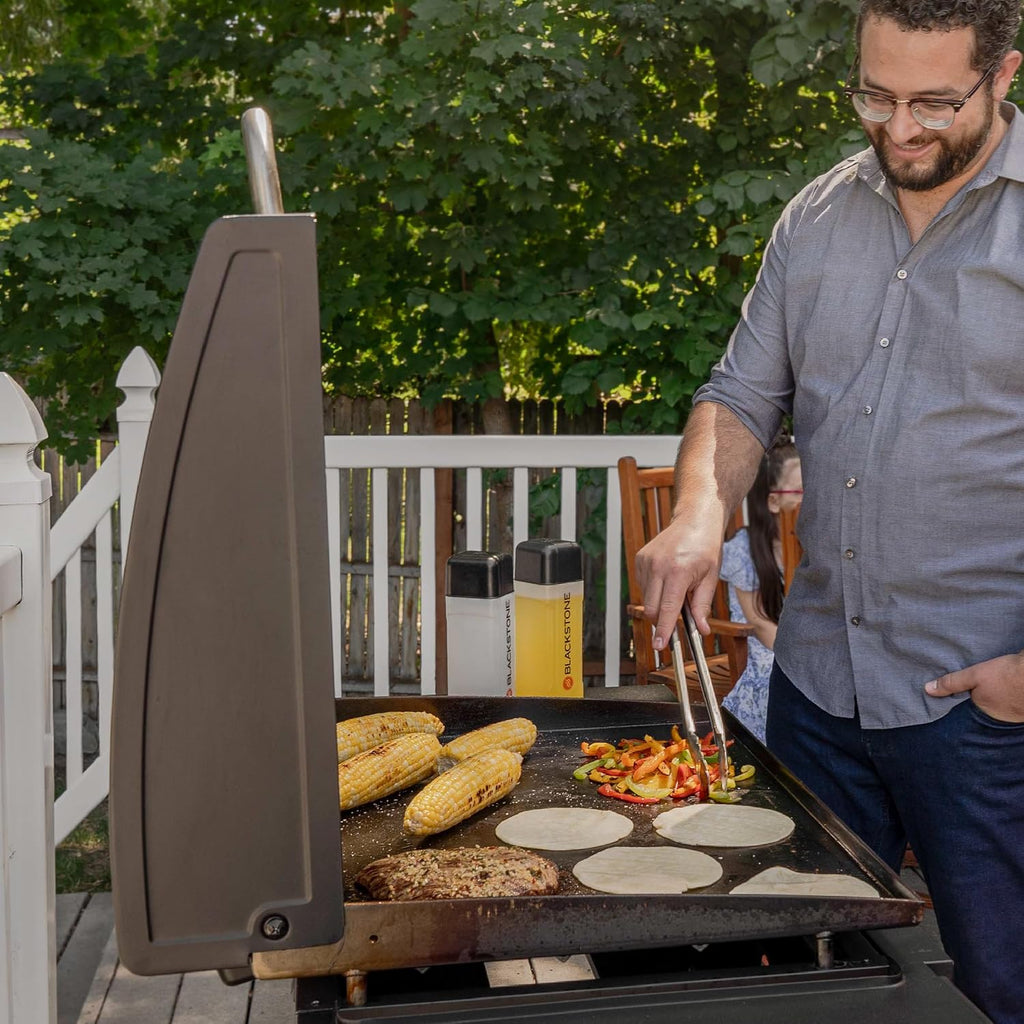 Blackstone 5857 Omnivore 28 In Griddle Hood - Size reference