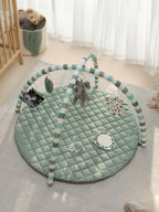 Blissful Diary Baby Play Gym Mat, 6 Toys - Detail view
