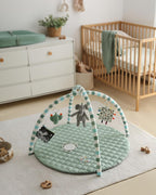 Blissful Diary Baby Play Gym Mat, 6 Toys - Additional view