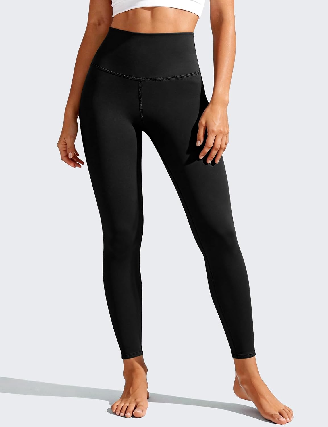 Bluemaple High Waisted Tummy Control Leggings - Detail view