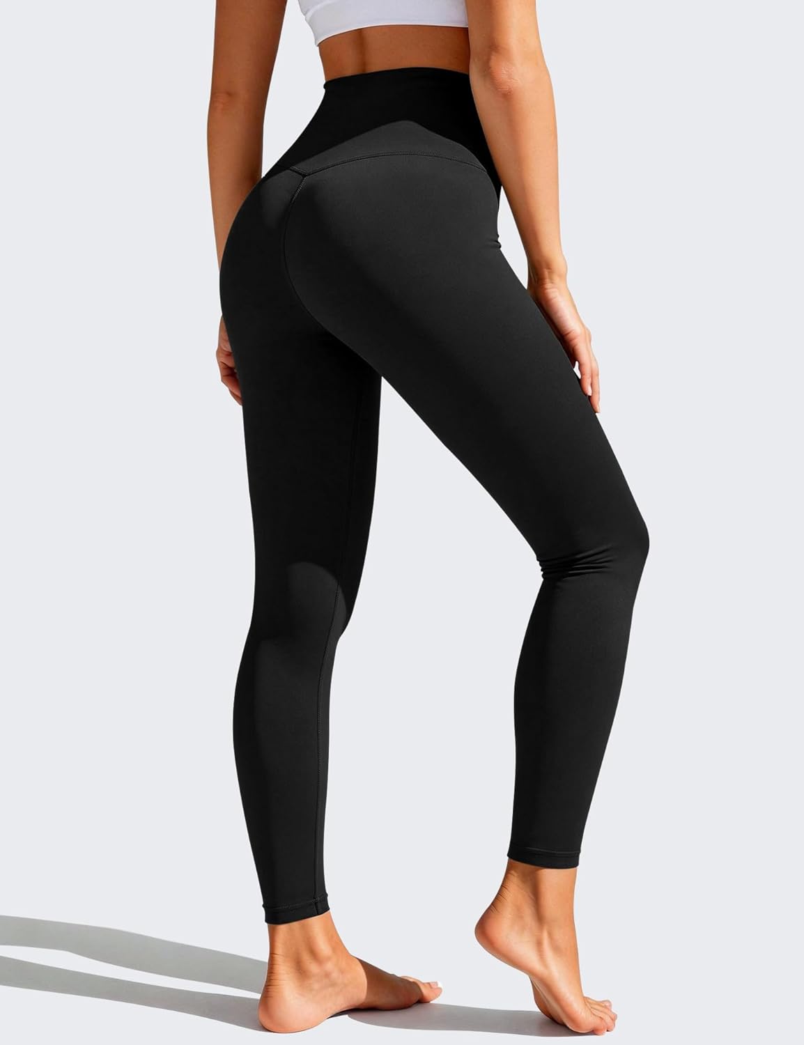 Bluemaple High Waisted Tummy Control Leggings - In use