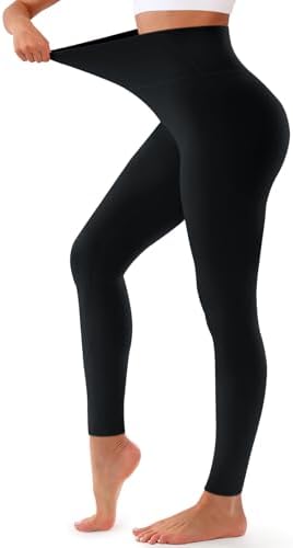 Bluemaple High Waisted Tummy Control Leggings - Feature highlight