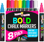 Liquid Chalk Markers 6mm Reversible Tip