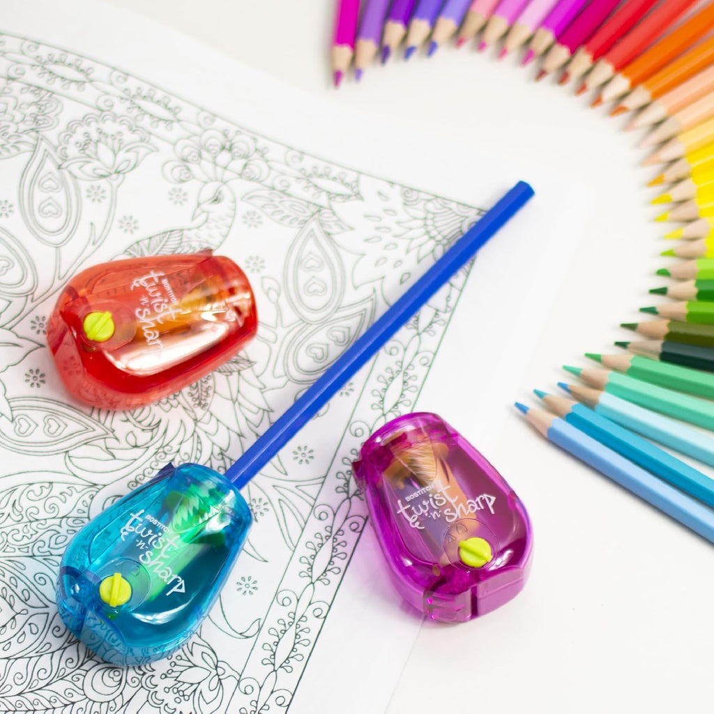Bostitch Twist-n-Sharp Pencil Sharpener - Packaging