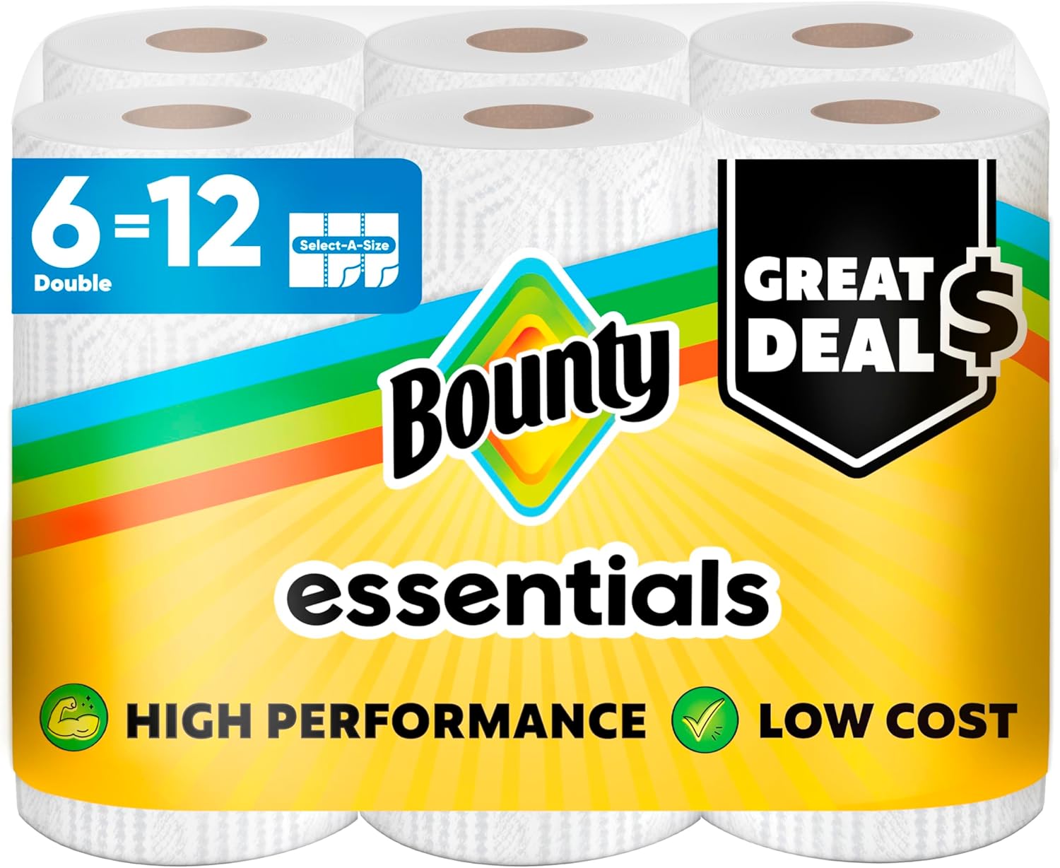 Bounty Essentials Select-A-Size Paper Towels