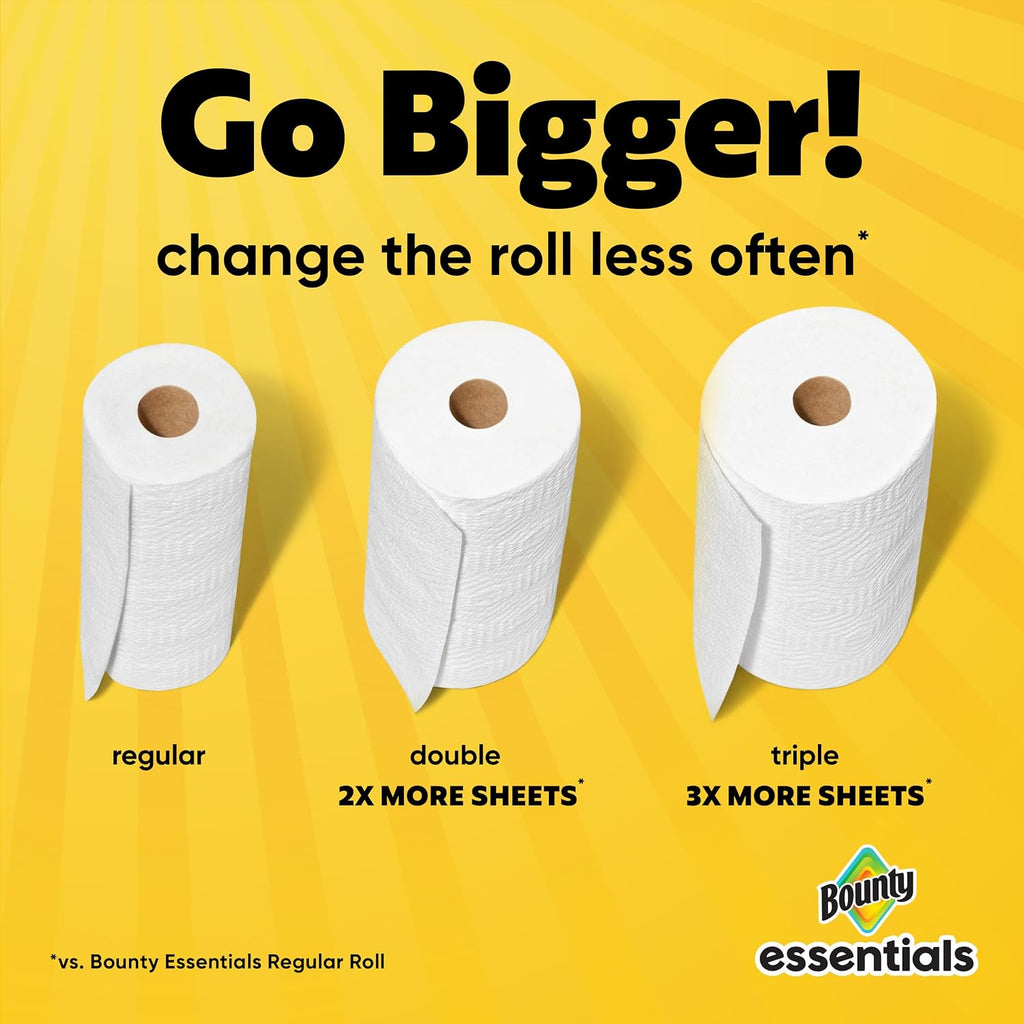 Bounty Essentials Select-A-Size Paper Towels - Alternate angle