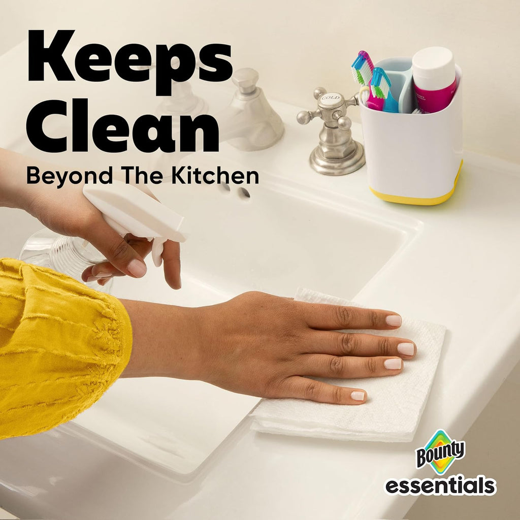 Bounty Essentials Select-A-Size Paper Towels - In use