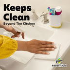 Bounty Essentials Select-A-Size Paper Towels - In use