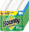Bounty Paper Towels Quick Size 16 Rolls