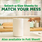 Bounty Paper Towels Quick Size 16 Rolls - In use
