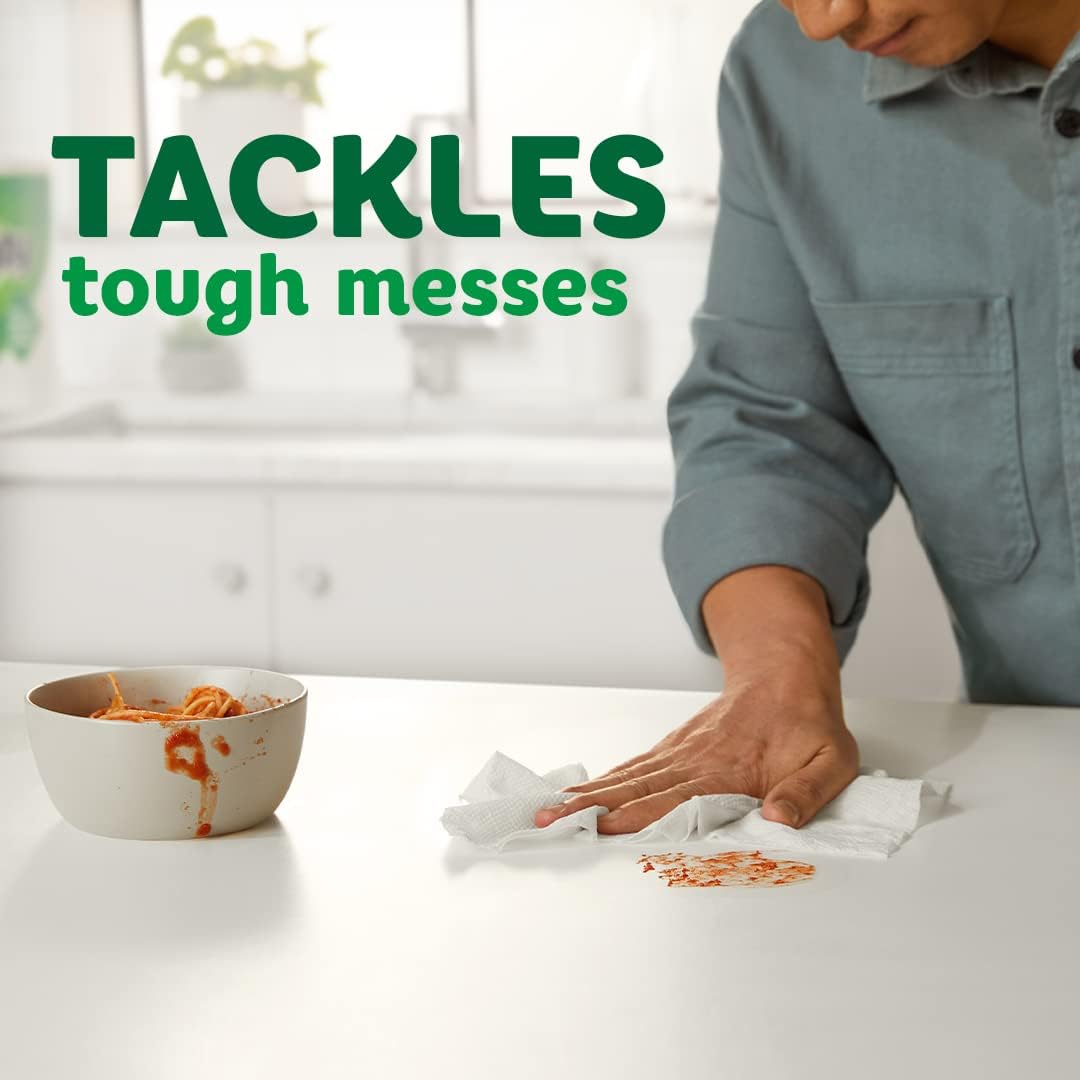Bounty Paper Towels Quick Size 16 Rolls - Packaging